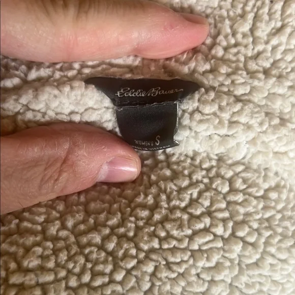 Eddie Bauer Men’s Blue Full Zip Up Jacket with Hoodie Size Small - Picture 5 of 12